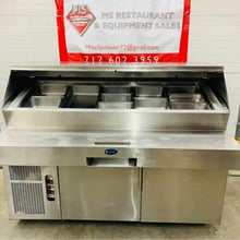 Load image into Gallery viewer, Randell PH72E3 72&quot; Sandwich Subs Deli Pizza Refrigerated Prep Make Table