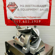 Load image into Gallery viewer, Hobart 2812 Manual Safety Deli, Meat, Cheese, Gravity Feed Slicer Refurbished