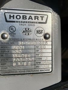 Hobart 6801 142" Meat Band Saw 3ph/3HP 200-230v “Fully Refurbished” Works Great!