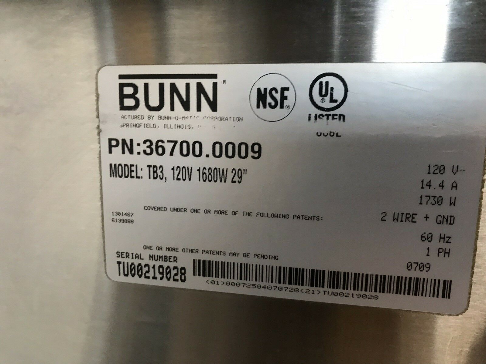 Bunn TB3Q Iced Tea Brewer Brewer Only – MS Restaurant & Equipment