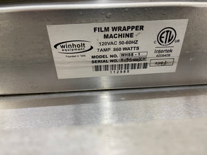 Winholt, WHSS-1, Heated Film Wrapping Dispenser Tested & Working! Film included