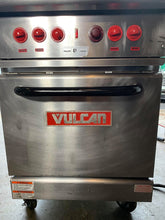 Load image into Gallery viewer, Vulcan / Hobart Electric 4 Burner French Plate Range &amp; EV24-3L