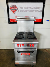 Load image into Gallery viewer, Vulcan / Hobart Electric 4 Burner French Plate Range &amp; EV24-3L