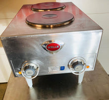 Load image into Gallery viewer, Wells H70 Electric Countertop Two Burner French Hot Plate - 4000W